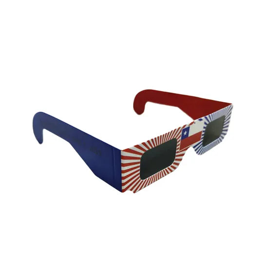 Detail filtre noir lunettes eclipse carton certifie